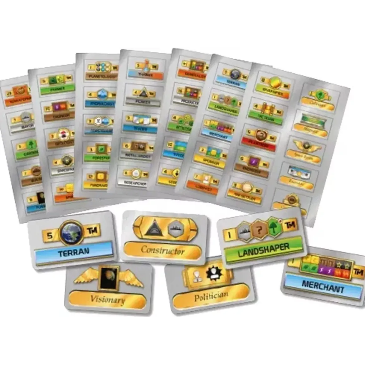 Objectifs et Récompenses - Extension Terraforming Mars