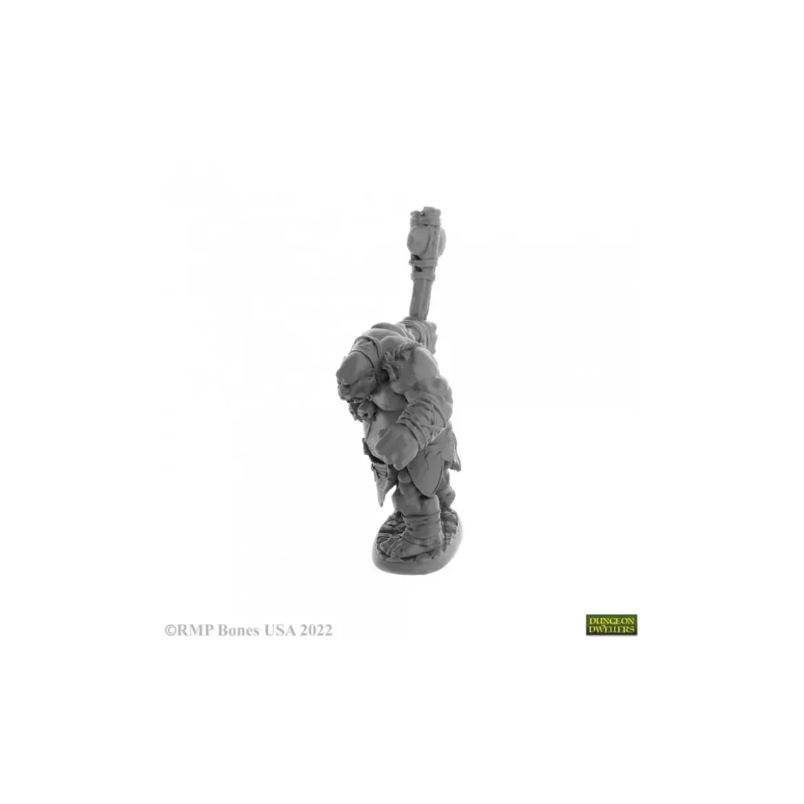 Ogre Clubber, Ogre Fighter - Figurine Créatures Reaper Miniatures
