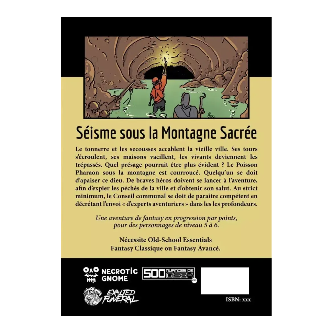 Old-School Essentials - Séisme sous la Montagne Sacrée