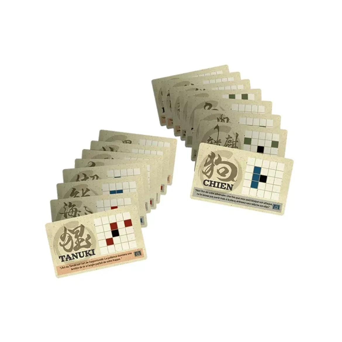 Onitama : Pack Sensei's Path + Way of the Wind - Extension