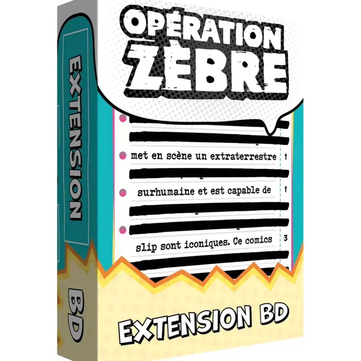 Opération Zèbre : BD - Extension