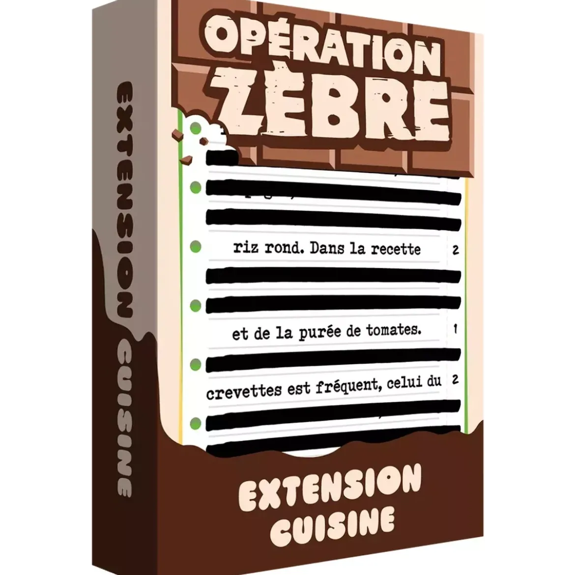 Opération Zèbre : Cuisine - Extension