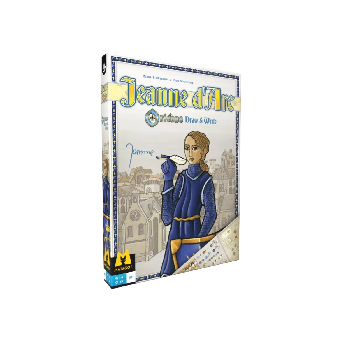 Orléans - Jeanne d'Arc : Draw & Write