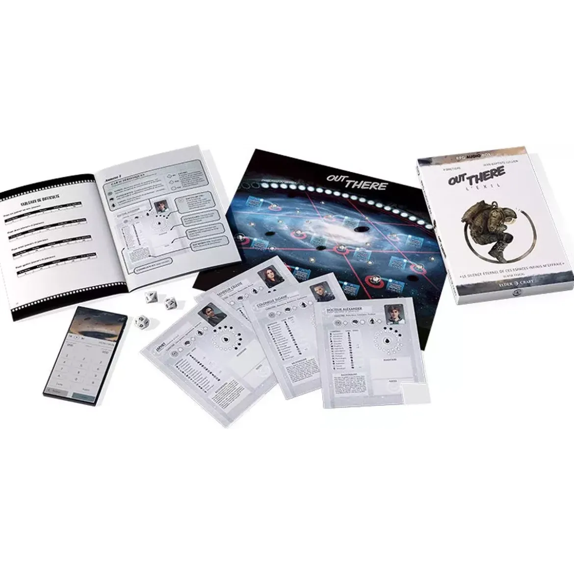 Out There : L'Exil - RPG Audio Box