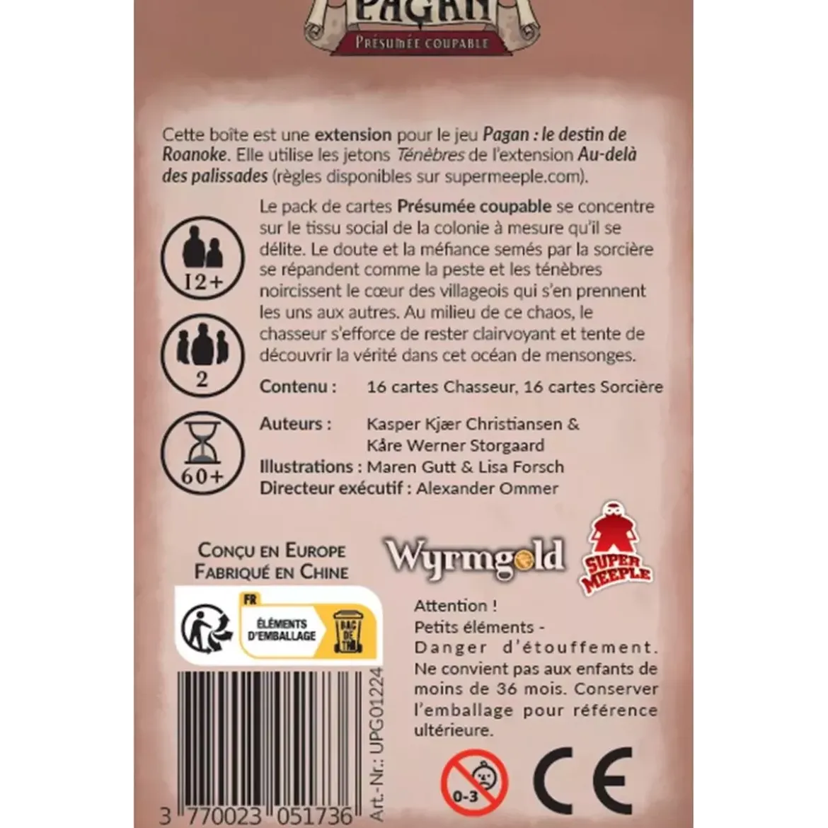 Pagan : Présumée Coupable - Extension