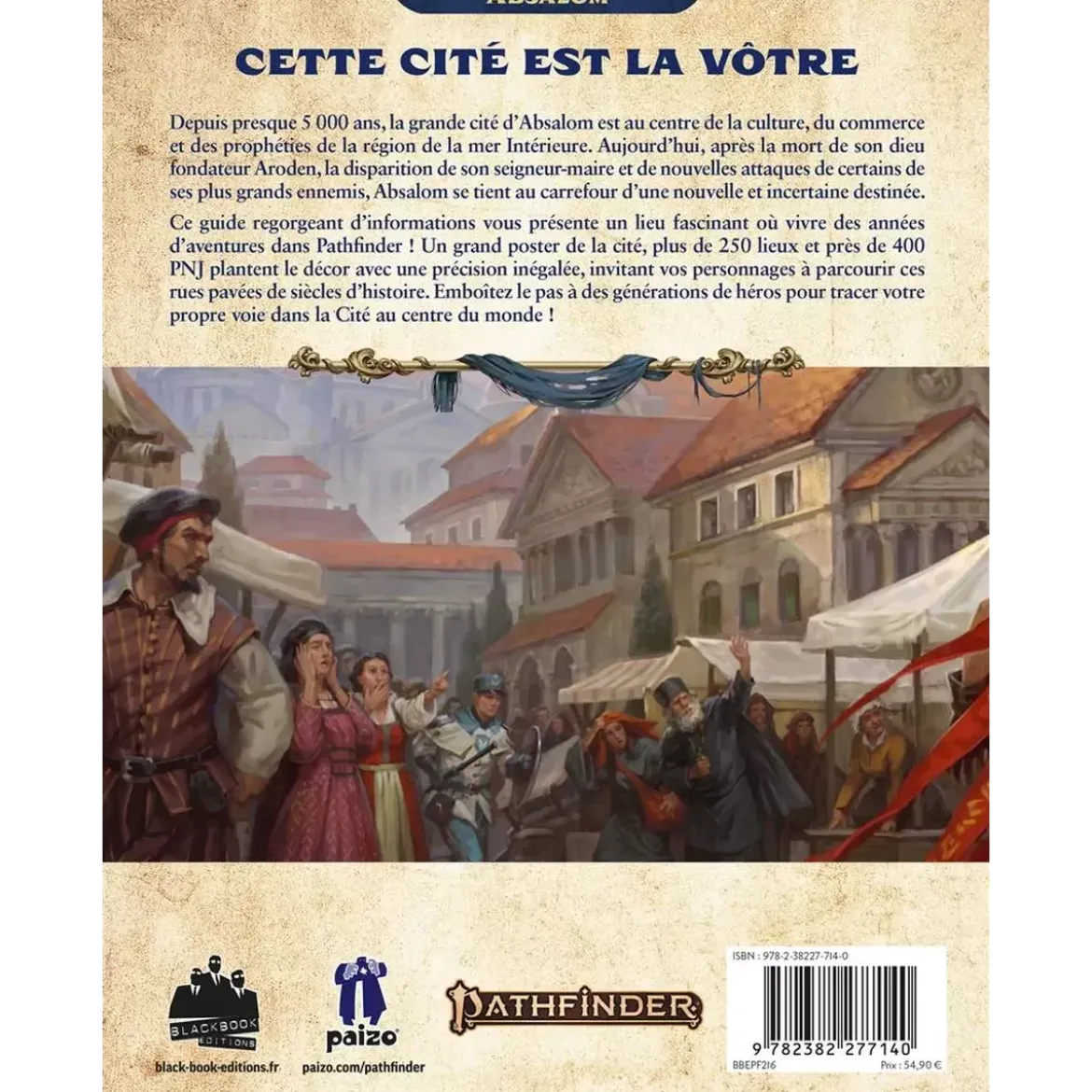 Pathfinder 2 : Absalom - La Cité des Prédictions Perdues