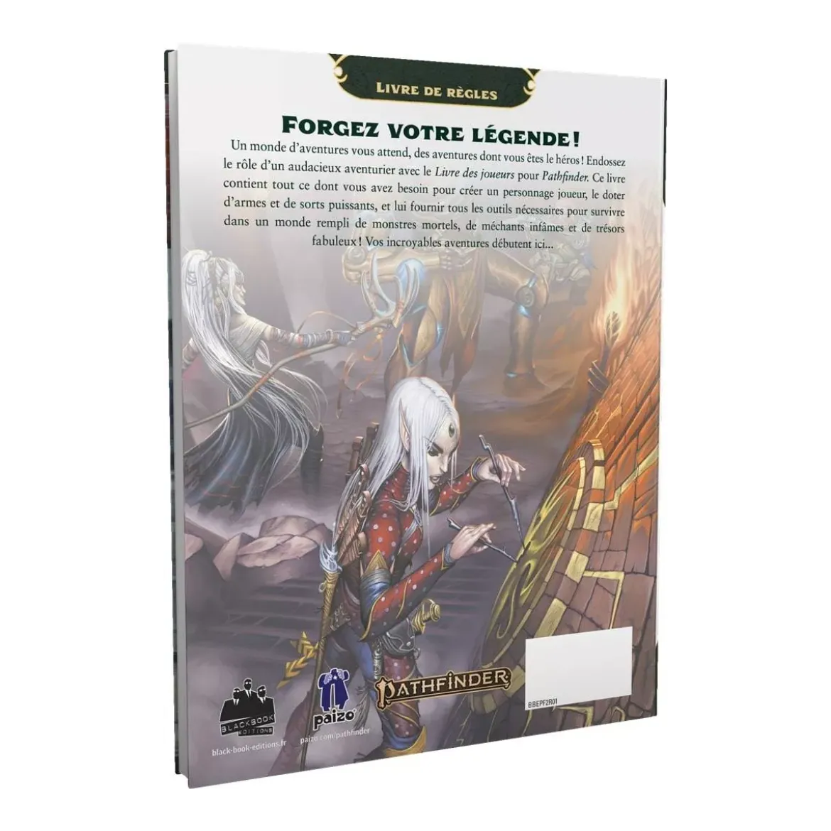 Pathfinder 2 : Livre des Joueurs Version Croquis