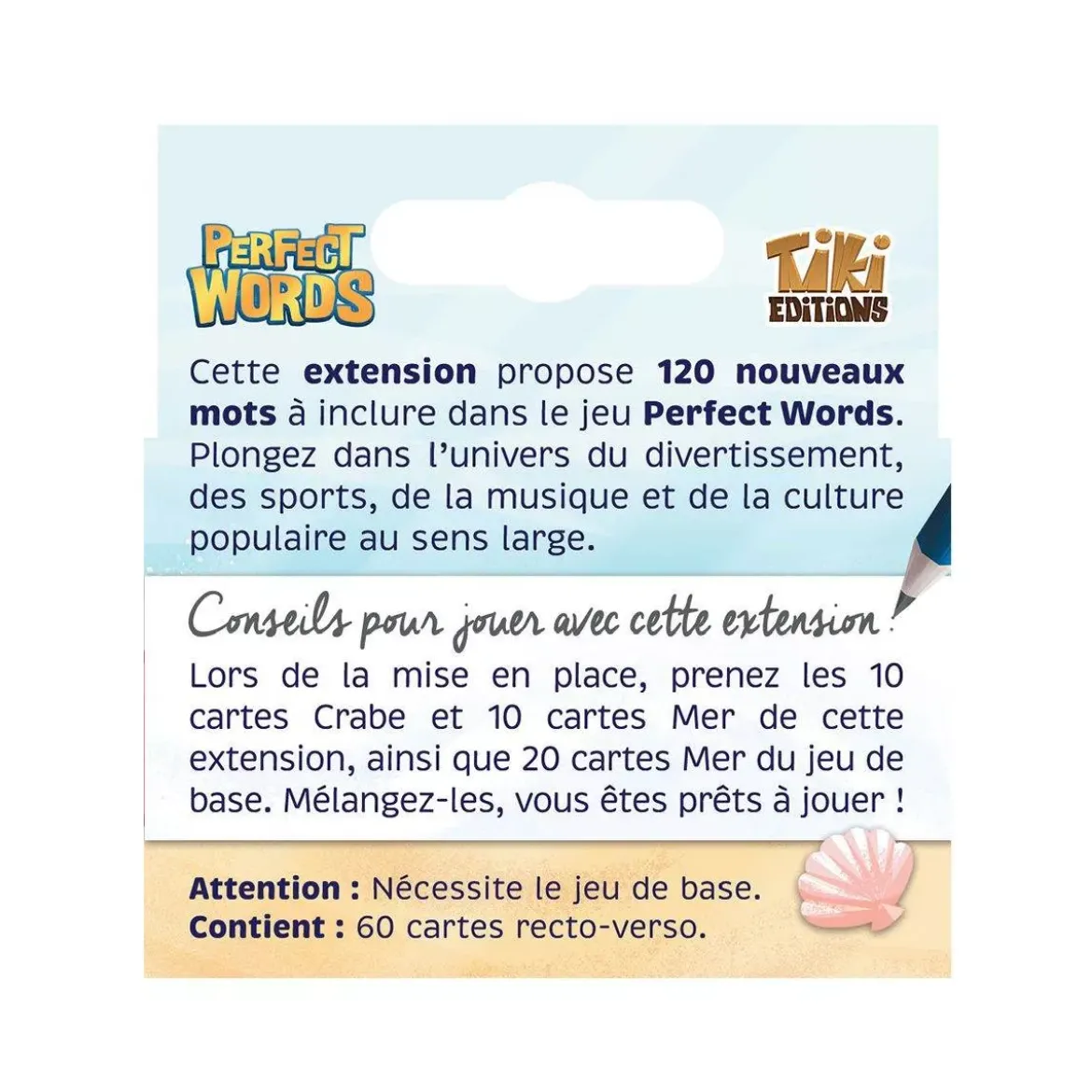 Perfect Words : Divertissement - Extension