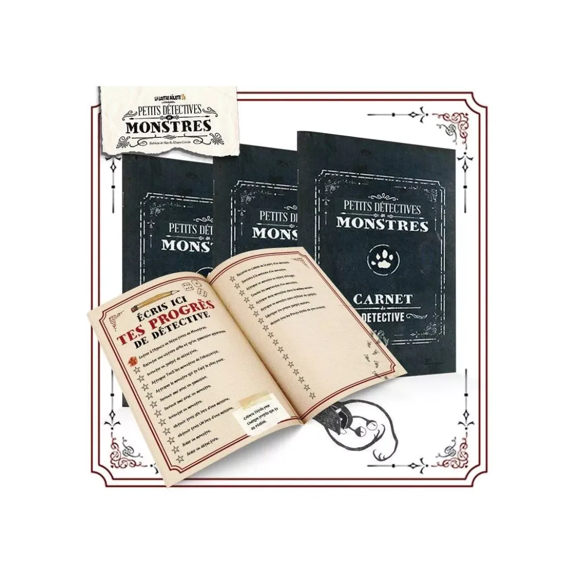 Petits Détectives de Monstres : Carnet de Détective