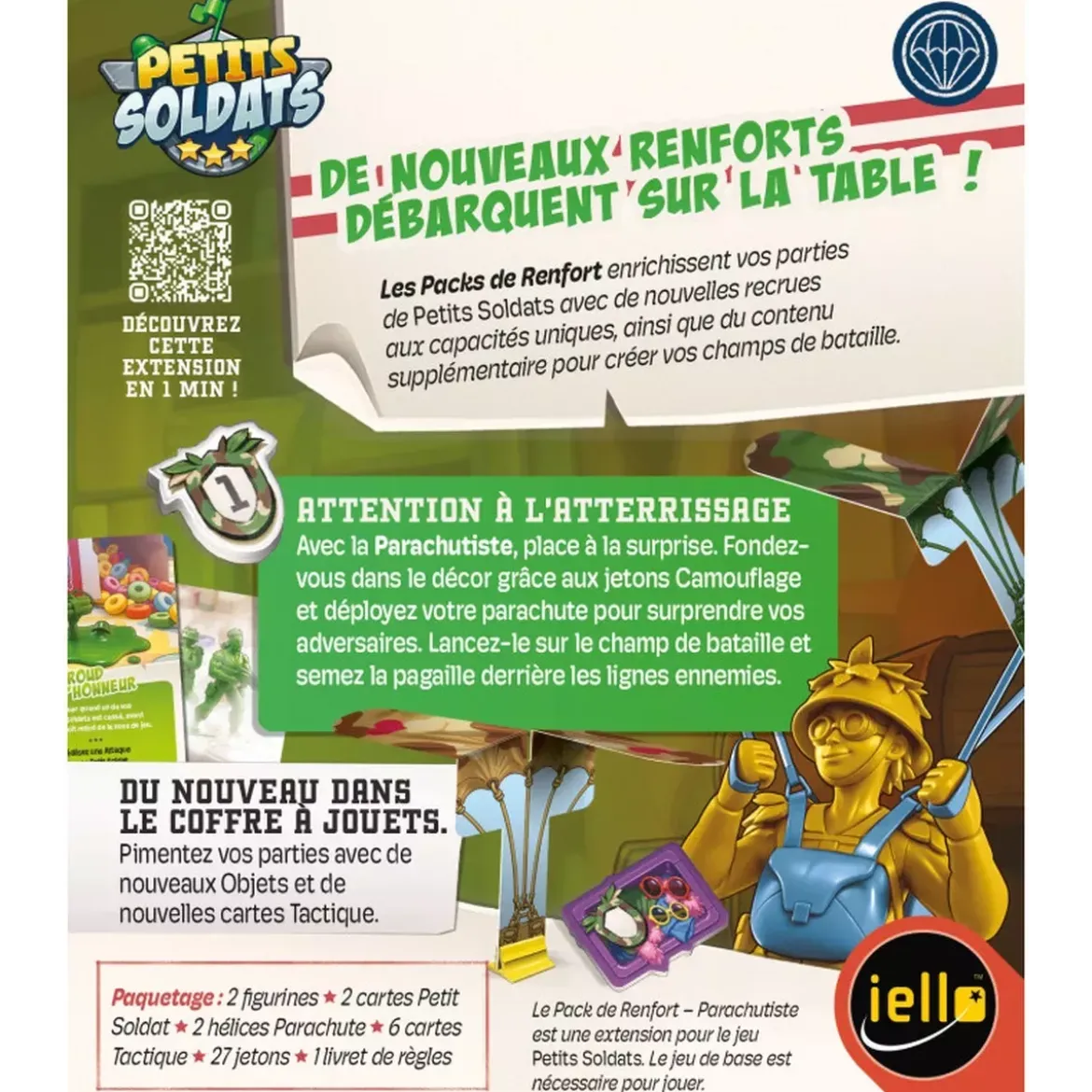 Petits Soldats : Parachutiste - Extension