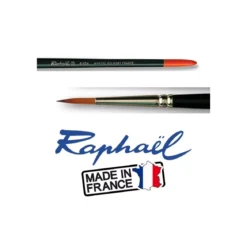 Pinceau Raphaël Kolinsky S 8404 - Taille n° 2/0 Pointe Fine