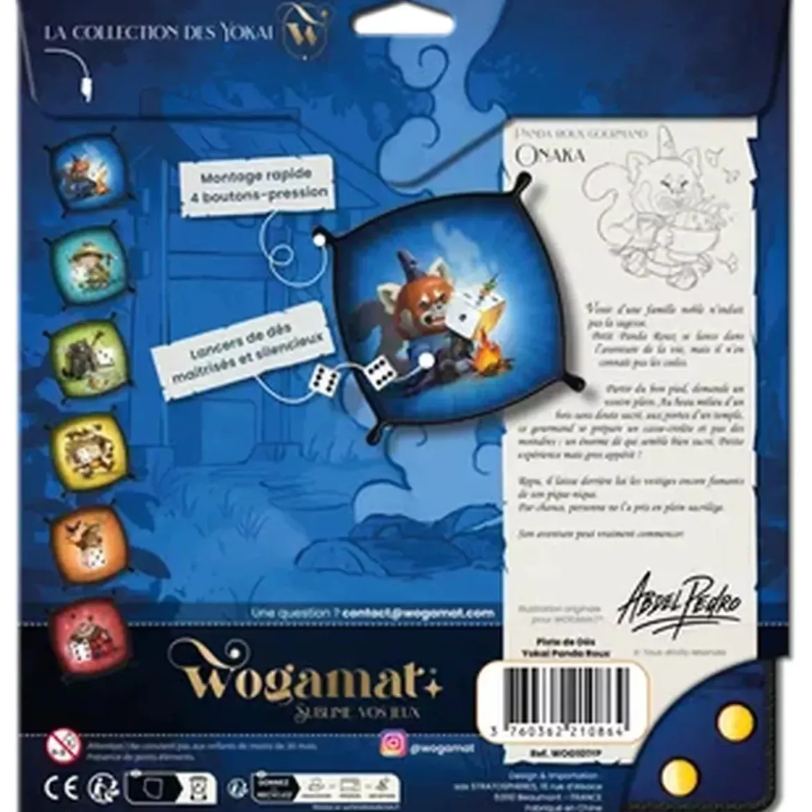 Piste de dés Collection Yokai Wogamat - 6 Modèles disponibles