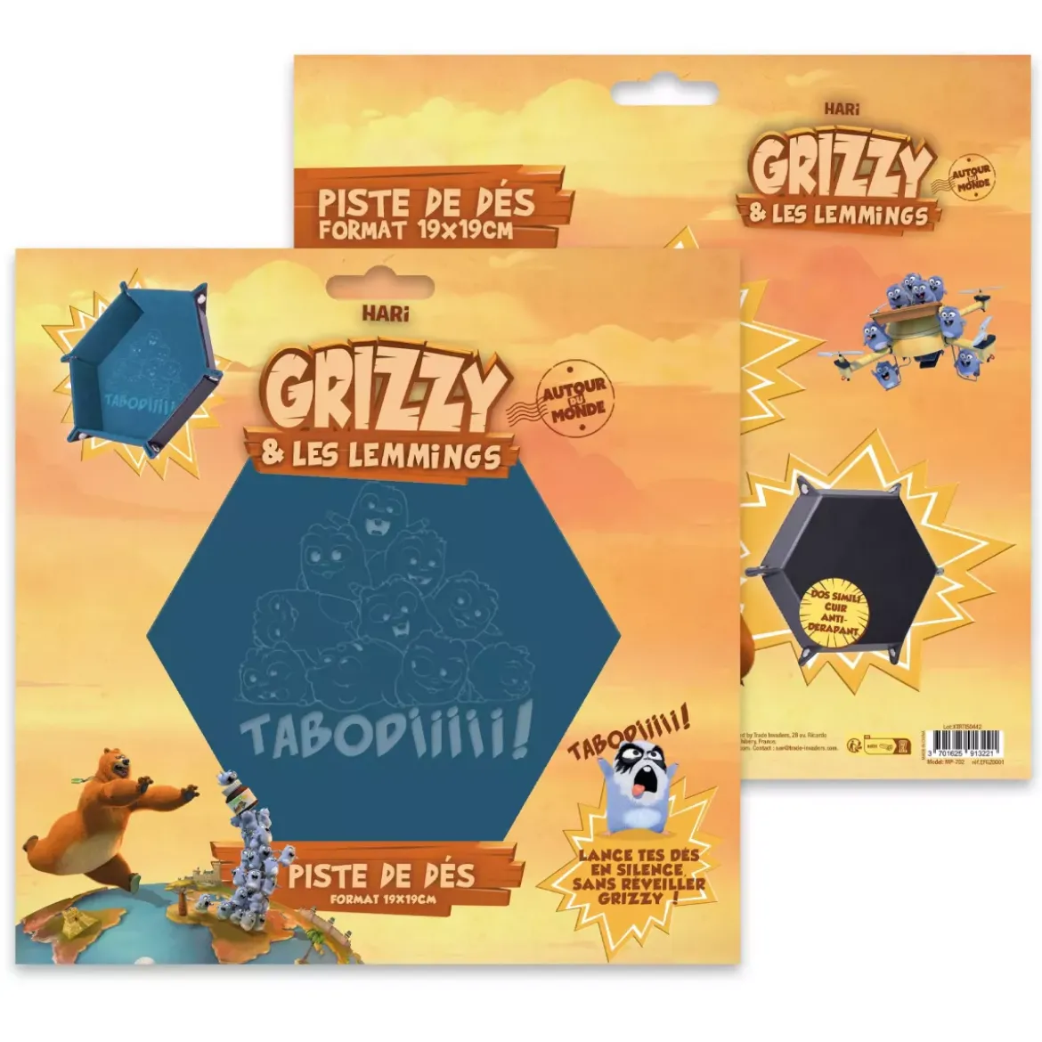 Piste de Dés : Grizzy et les Lemmings