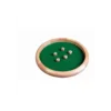Piste de Dés Ronde 45 cm Luxe avec 5 dés