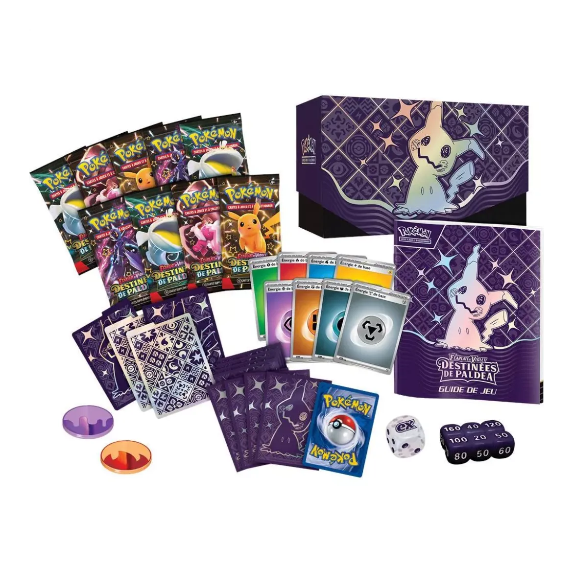 Pokémon : Coffret dresseur d'élite Mimiqui - EV04.5