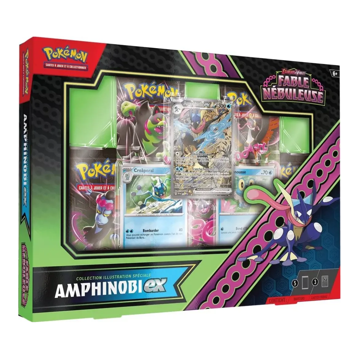 Pokémon : Coffret Illustration Spéciale Amphinobi EX - EV6.5