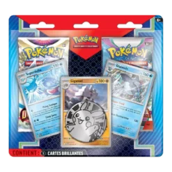 Pokémon Pack 2 boosters + 3 Cartes Promo - Avril 2024
