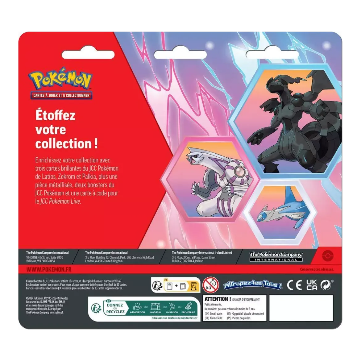 Pokémon : Pack 2 Boosters Octobre 2024 (Blister)
