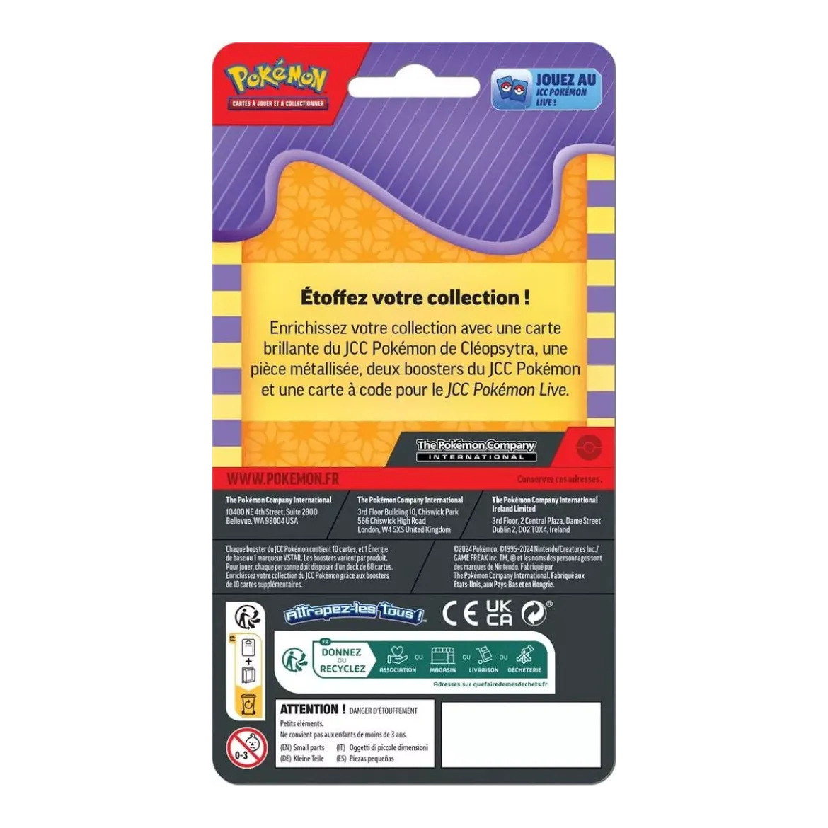 Pokémon : Pack 2 Boosters Q2 2024 (Checklane)