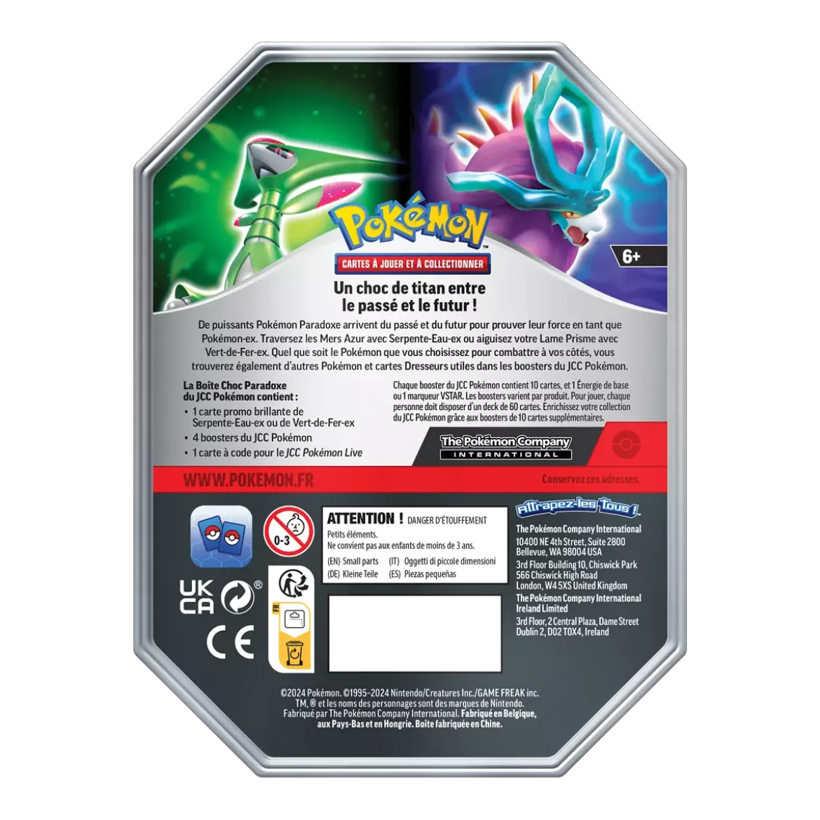 Pokémon : Pokébox Serpente-Eau-EX