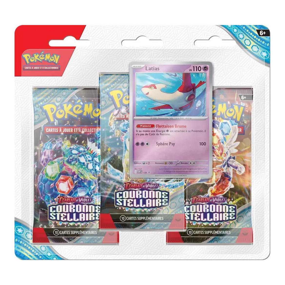 Pokémon : Tripack - Couronne Stellaire - EV07