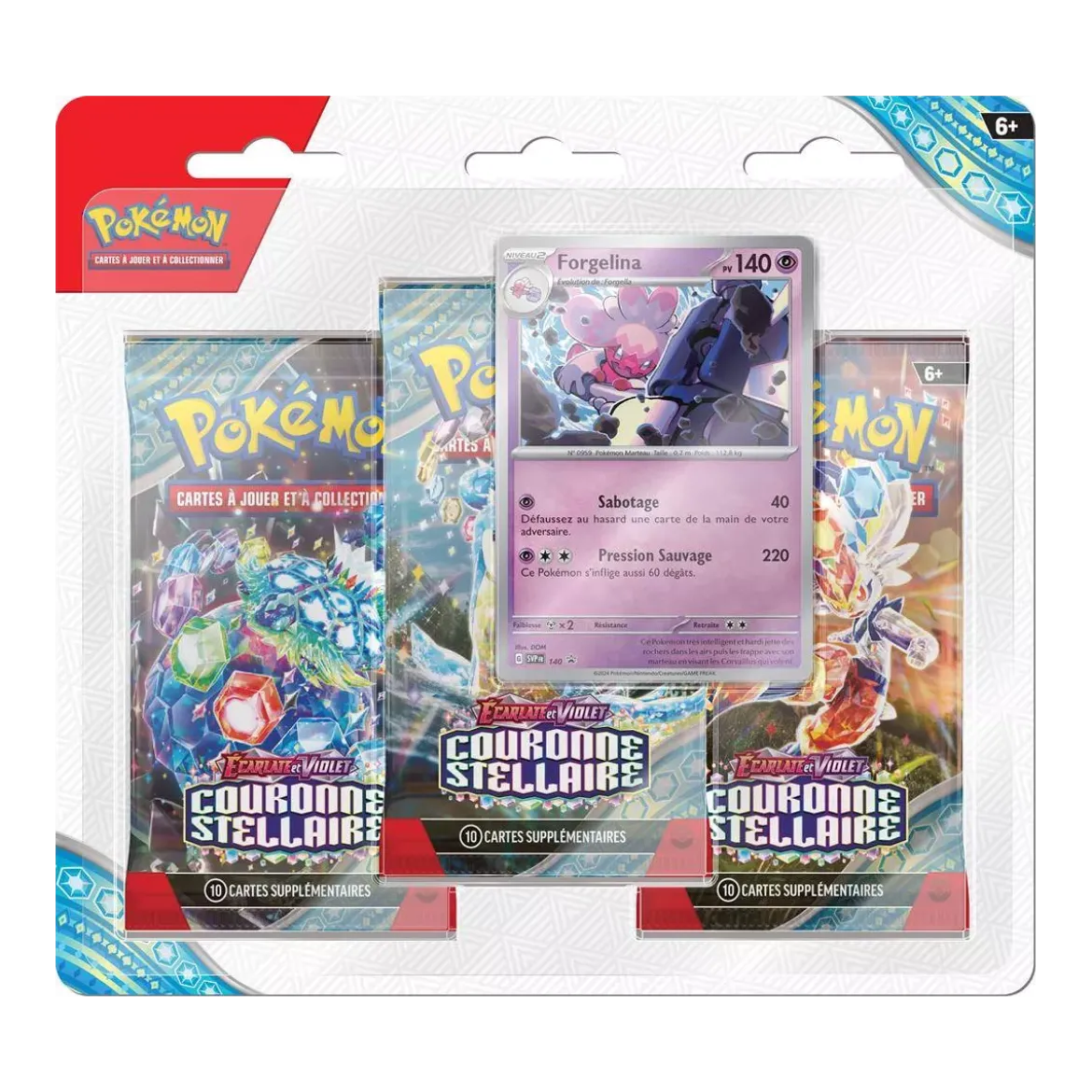 Pokémon : Tripack - Couronne Stellaire - EV07