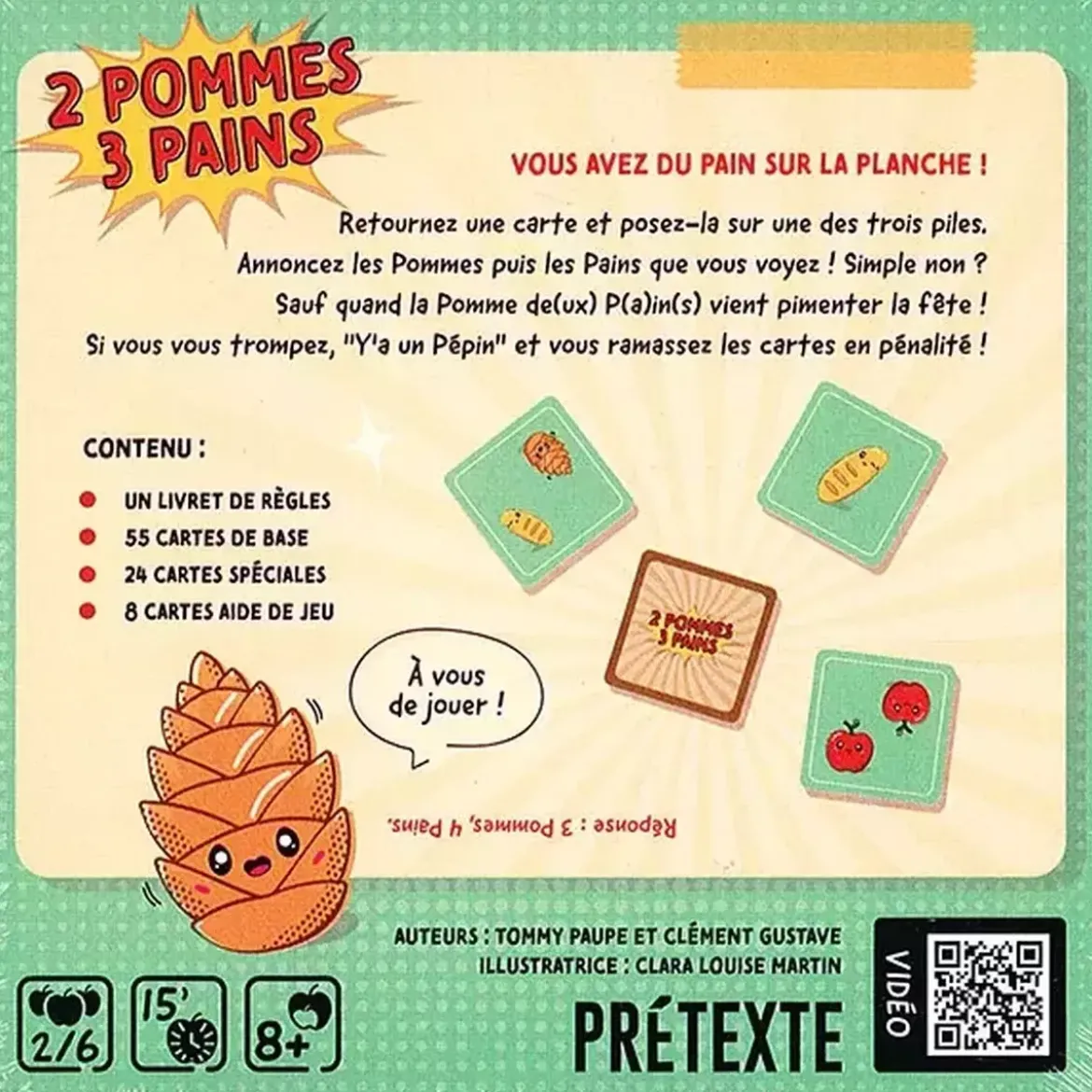 2 Pommes 3 Pains
