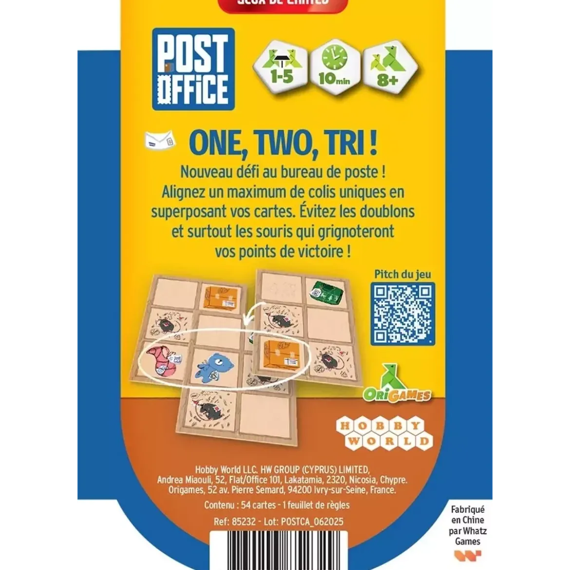 Post Office - Le Jeu de cartes