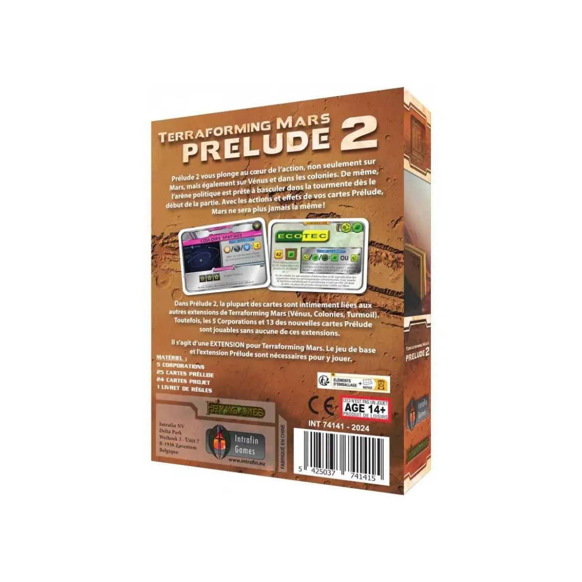 Prelude 2 - Extension Terraforming Mars