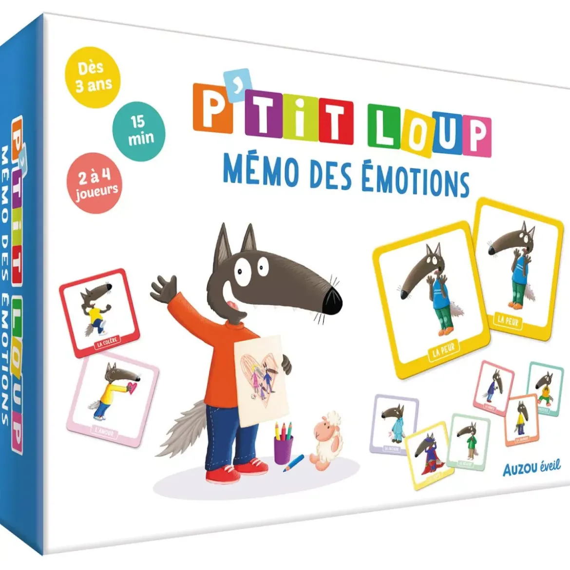 P'tit Loup - Mon Mémo des Émotions
