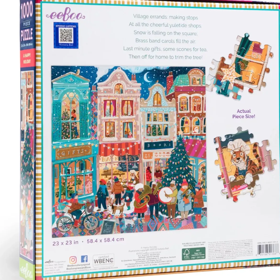Puzzle A Happy Holiday - 1000 pièces