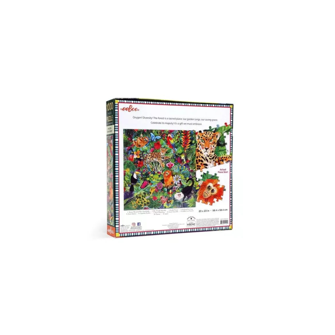 Puzzle Amazon Rainforest - 1000 pièces