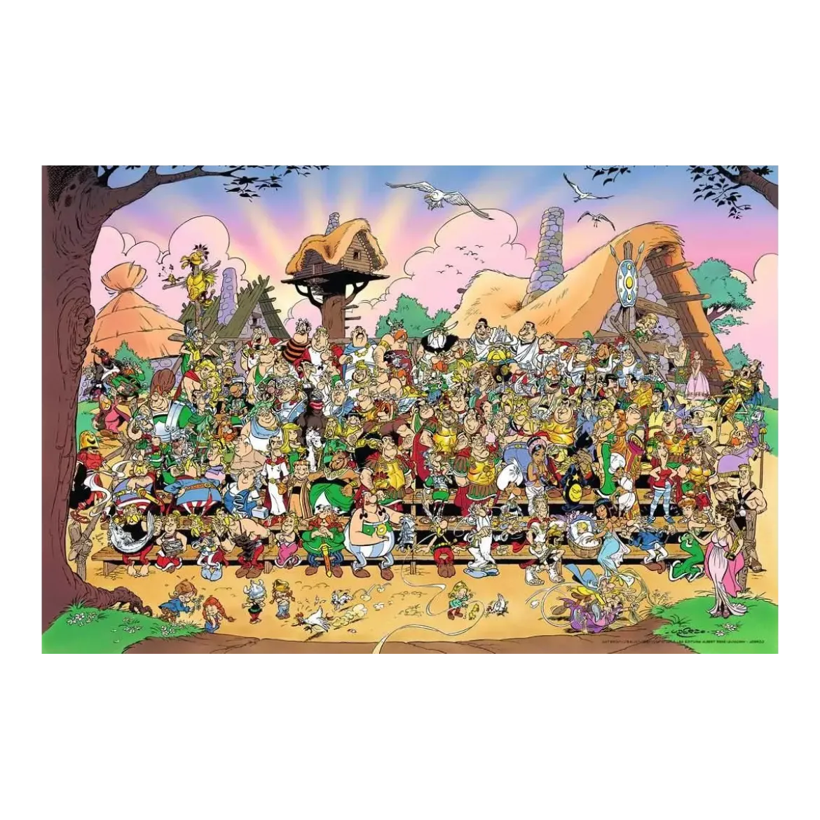 Puzzle Astérix : L'univers Astérix - 3000 pièces
