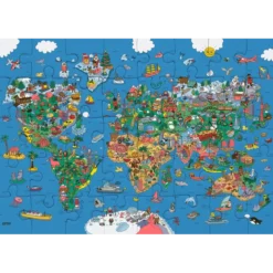 Puzzle Atlas - 54 pièces