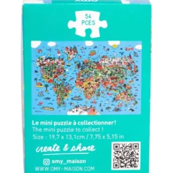 Puzzle Atlas - 54 pièces
