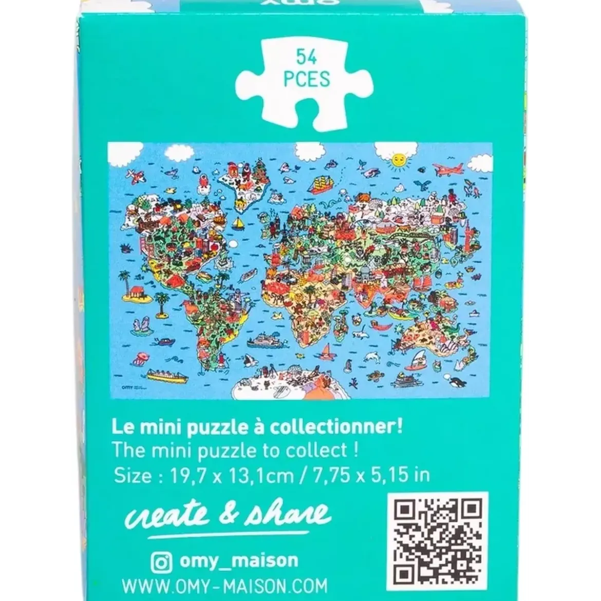 Puzzle Atlas - 54 pièces