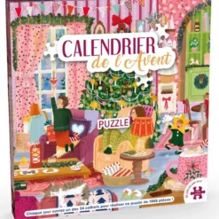 Puzzle Calendrier de l'Avent - Cottage - 1008 pièces