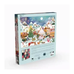 Puzzle Calendrier de l'Avent - Village Noël - 1000 pièces