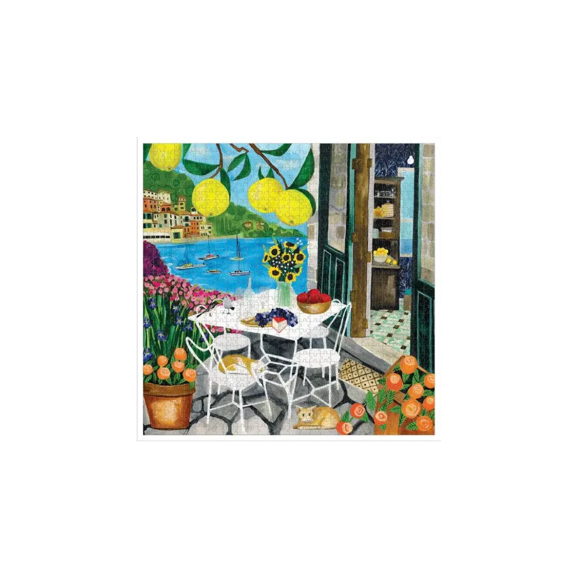 Puzzle Cats in Positano - 1000 pièces