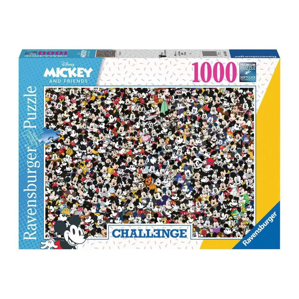 Puzzle Challenge Disney Mickey Mouse - 1000 pièces