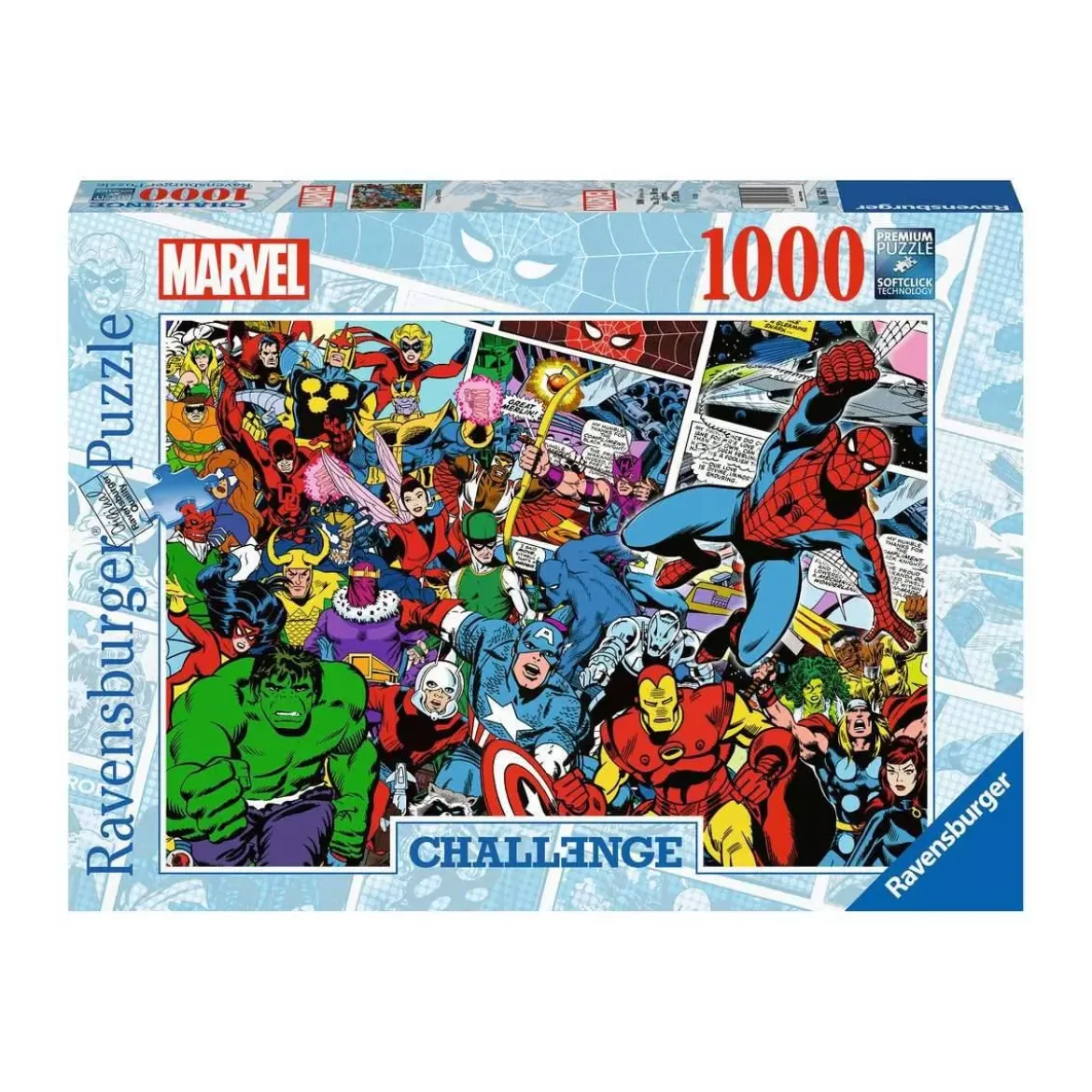 Puzzle Challenge Marvel - 1000 pièces
