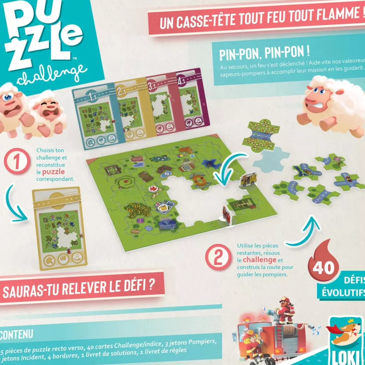 Puzzle Challenge : Pompiers à la rescousse