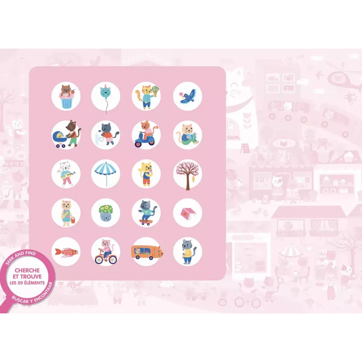 Puzzle Cherche et Trouve : Kawaii
