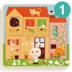 Puzzle Chez-Carrot - 12 pièces