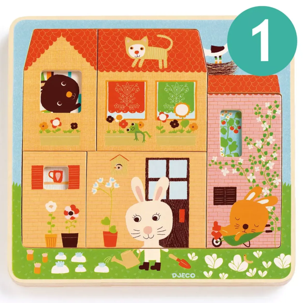Puzzle Chez-Carrot - 12 pièces