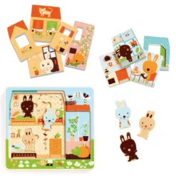 Puzzle Chez-Carrot - 12 pièces