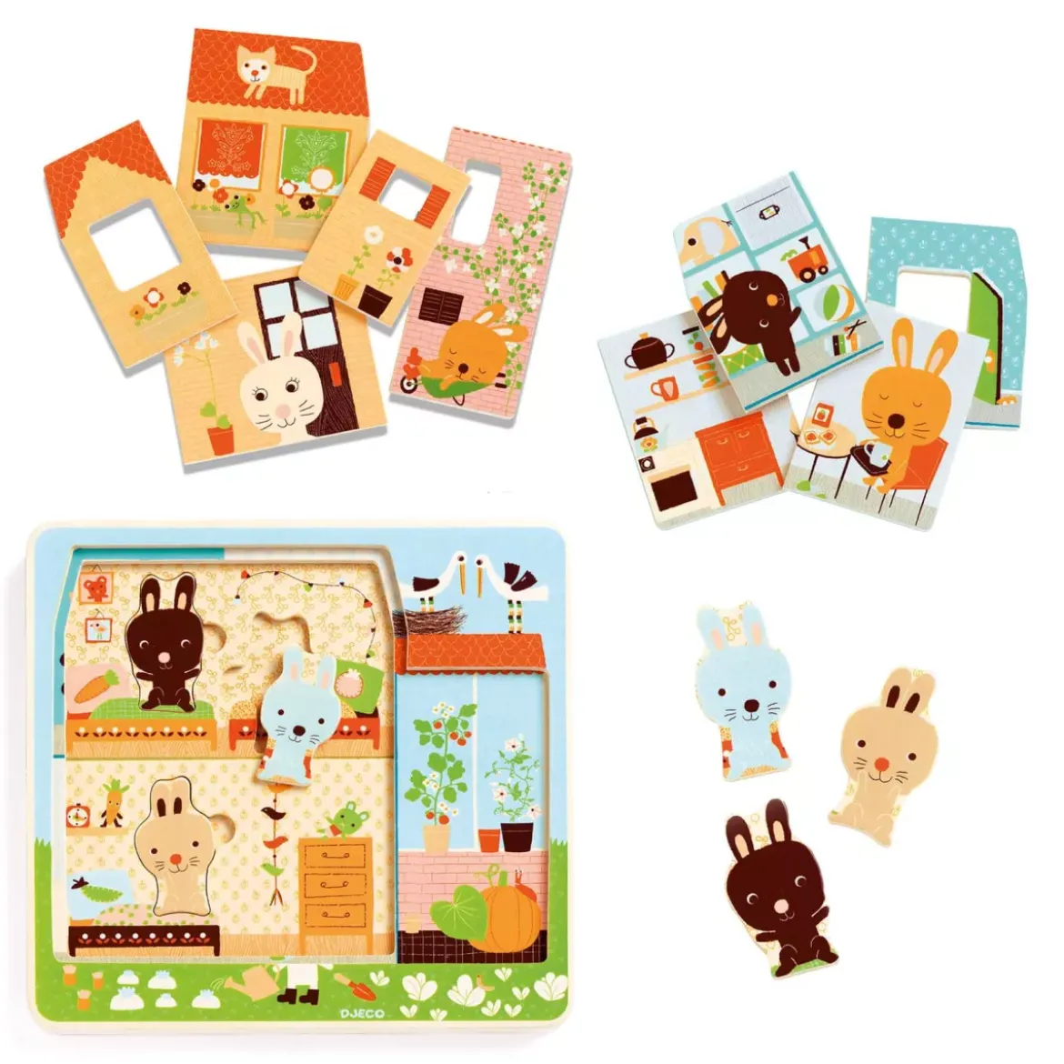 Puzzle Chez-Carrot - 12 pièces