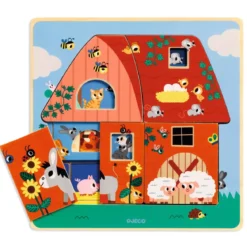 Puzzle Chez Moo - 12 pièces