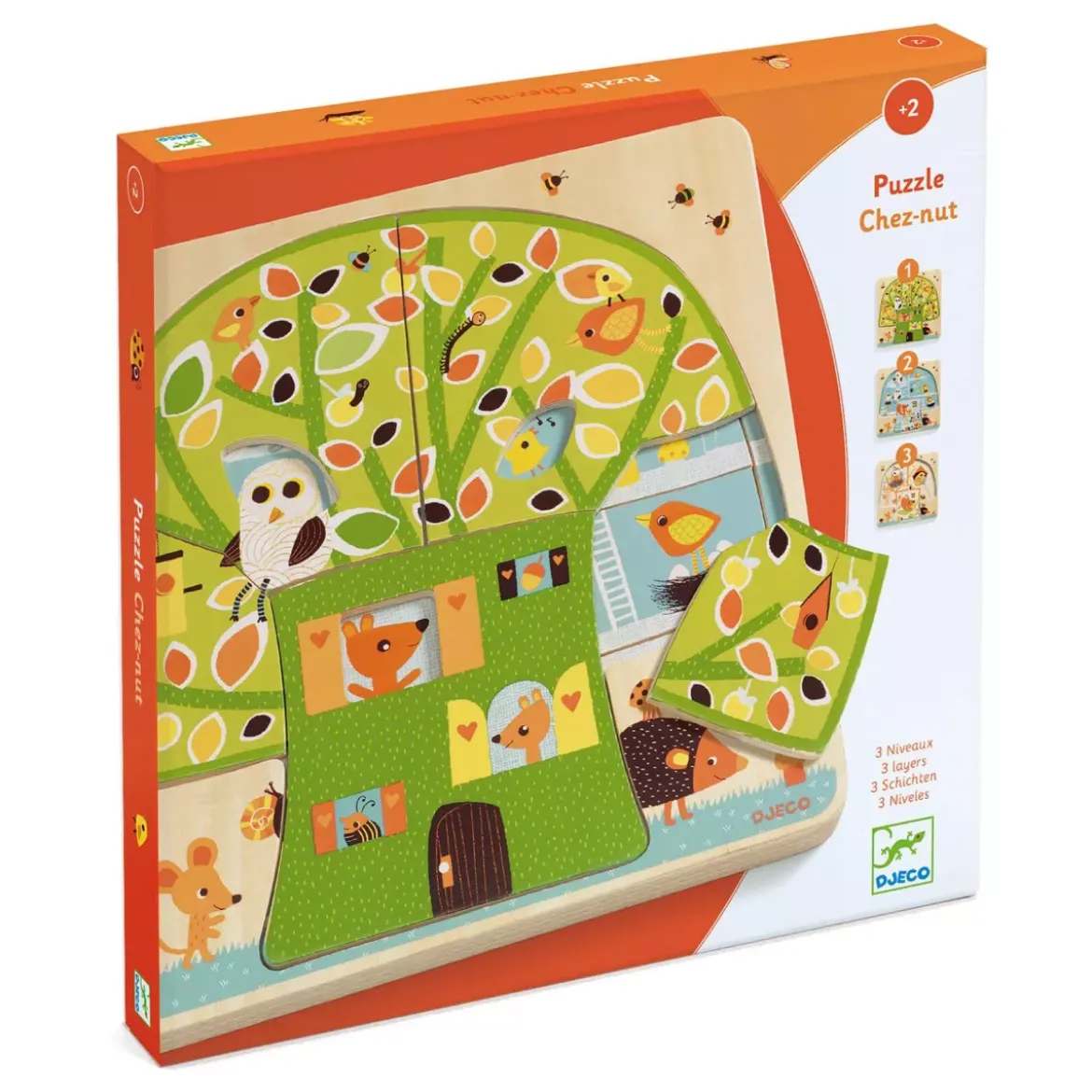Puzzle Chez-Nut - 12 pièces