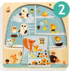 Puzzle Chez-Nut - 12 pièces